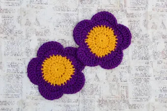 Cotton Daisy Coaster