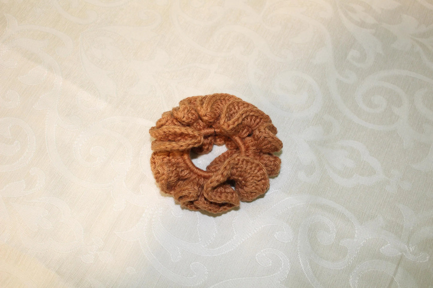Cotton Ruffle Scrunchie