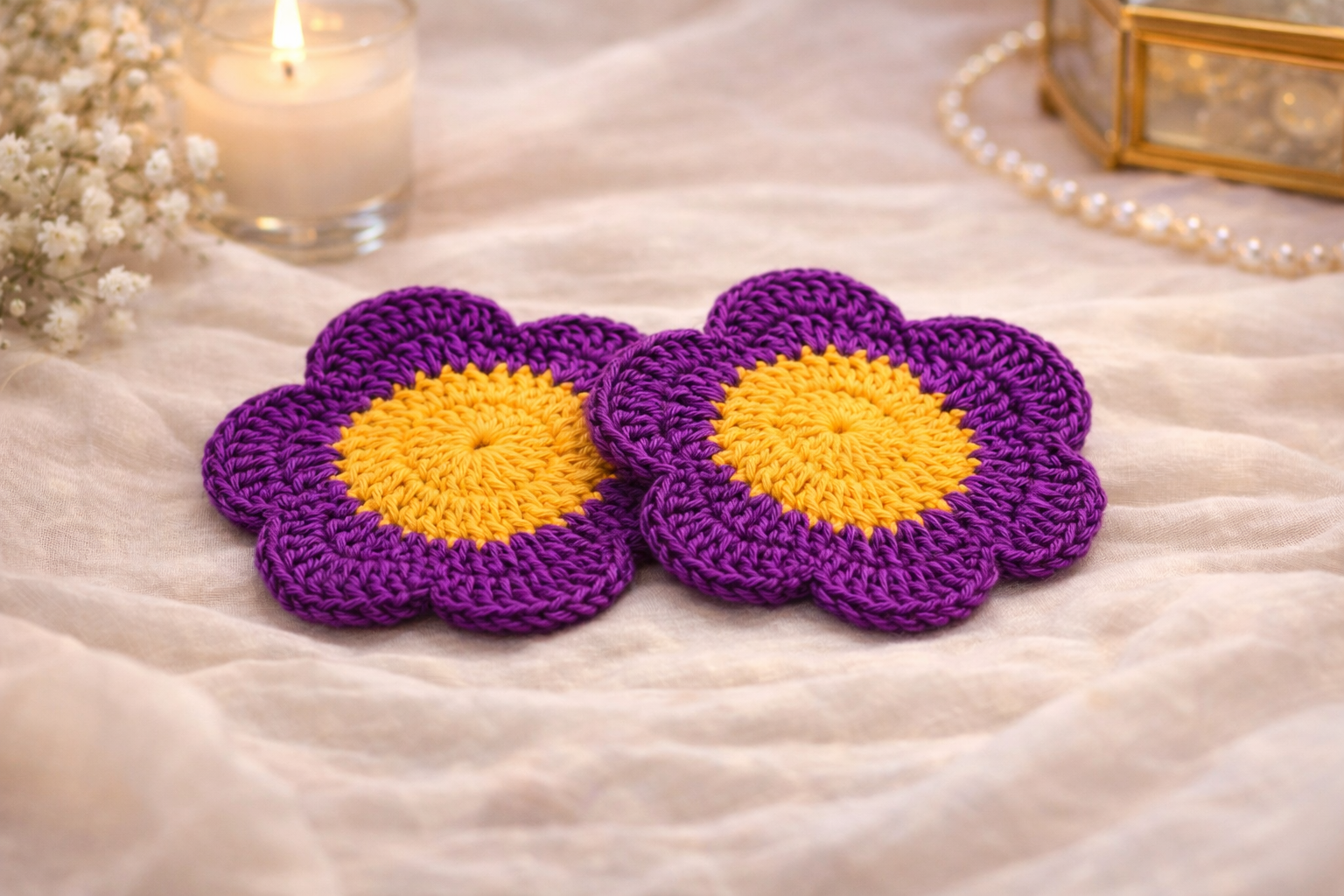 The Quiet Bloom Coaster