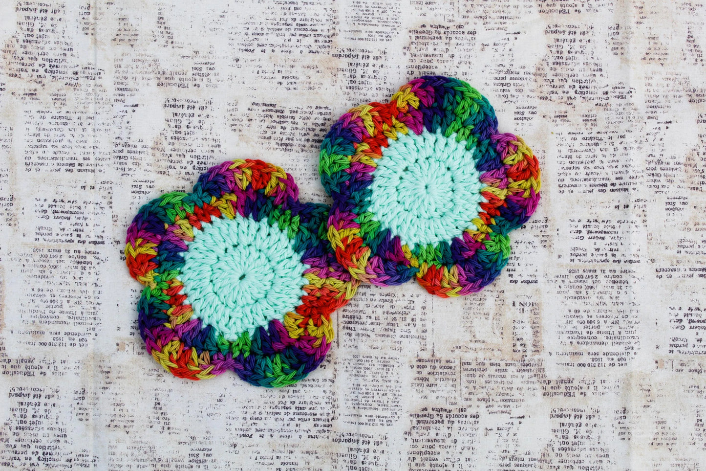 Cotton Daisy Coaster